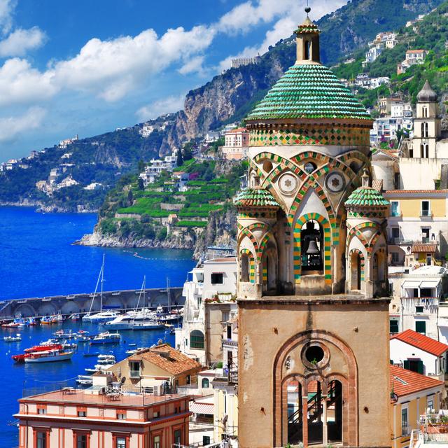 Amalfi, Italy - Wrapped Canvas Photograph Alpen Home Size: 51cm H x 51cm W x 3.8cm D on Productcaster.