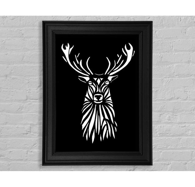 Stag Beauty - Print Alpen Home Size: 84.1cm H x 59.7cm W x 8cm D on Productcaster.