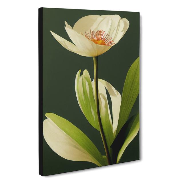 XC1022-134X A Seductive Flower - Wrapped Canvas Print 17 Stories Size: 60cm H x 40cm W x 3cm D on Productcaster.