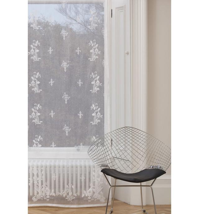 Peard Slot Top Sheer Curtain ClassicLiving Panel Size: 90 W x 160 D cm, Colour: Ivory on Productcaster.