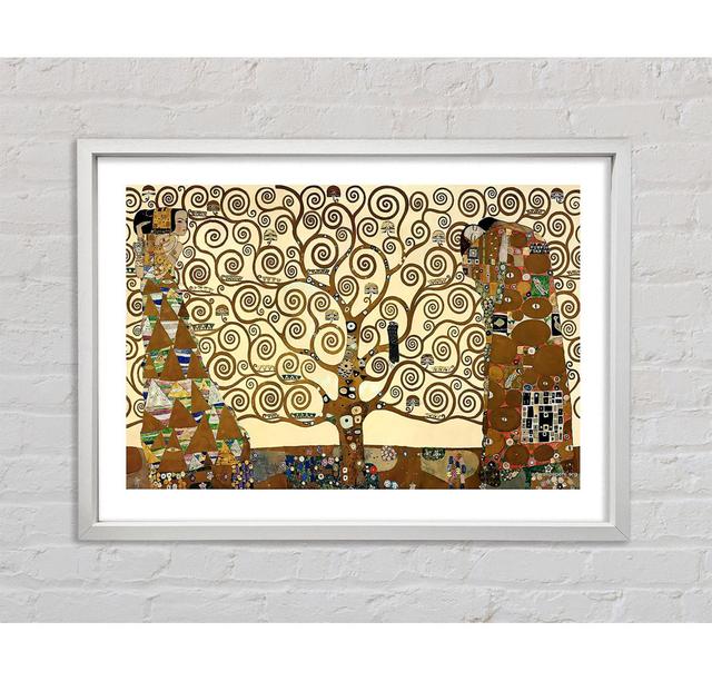 Klimt The Tree Of Life 1 - Single Picture Frame Art Prints on Canvas Bright Star Size: 59.7cm H x 84.1cm W x 3.3cm D on Productcaster.