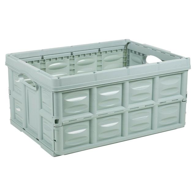 Extra Large Foldable Plastic Organiser Box Rebrilliant Colour: Teal on Productcaster.