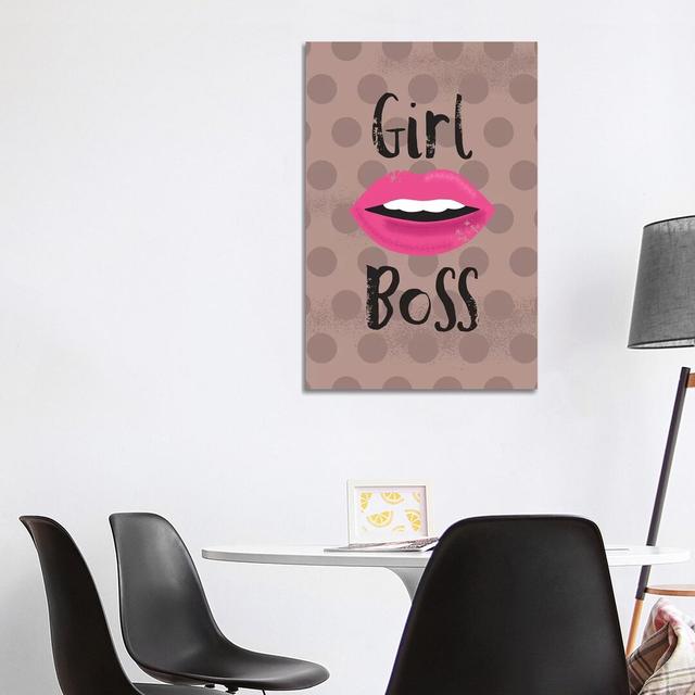 Everyday Girl Boss I by Lisa Whitebutton - Wrapped Canvas Print Rosdorf Park Size: 101.6cm H x 66.04cm W x 1.91cm D on Productcaster.