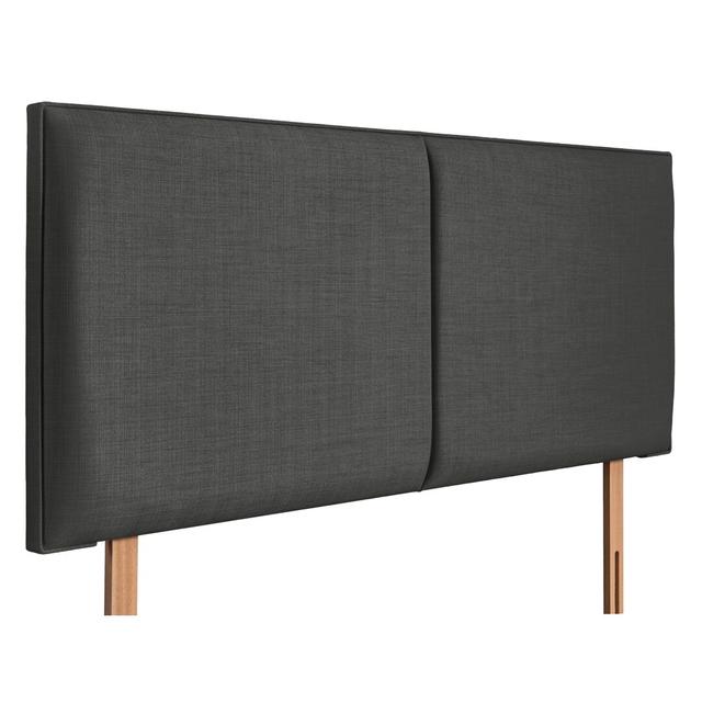 Arcade Upholstered Headboard Brambly Cottage Size: Small Double (4') , Colour: Granite on Productcaster.