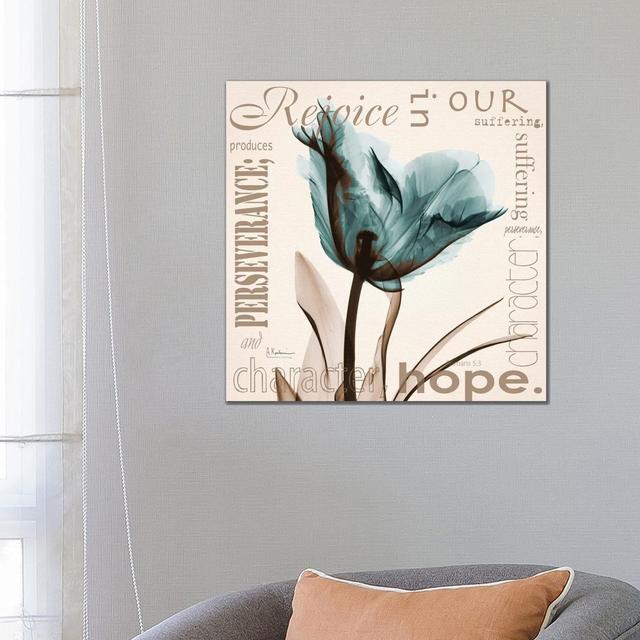 Tulip Hope by Albert Koetsier - Wrapped Canvas Print Ebern Designs Size: 66.04cm H x 66.04cm W x 1.91cm D on Productcaster.