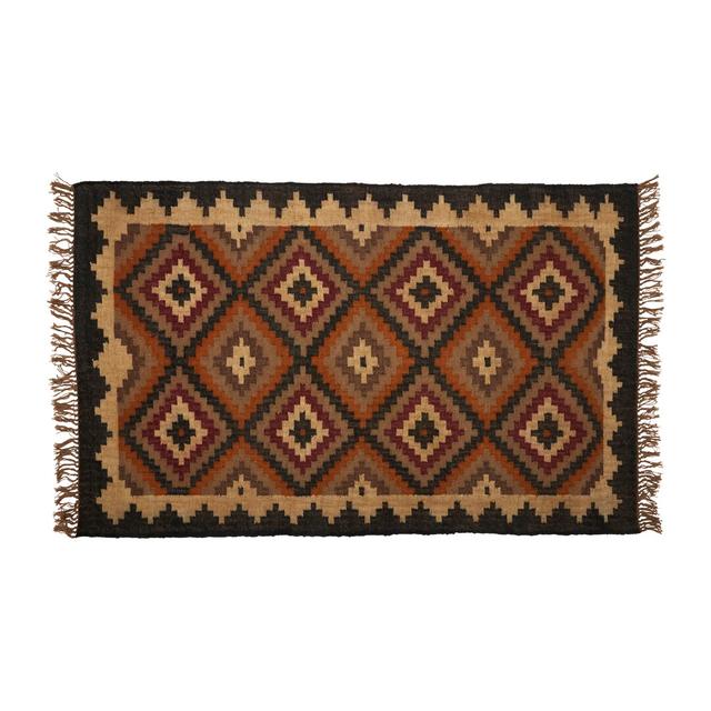 Adonis Geometric Hand Woven Brown Area Rug World Menagerie Rug Size: Rectangle 150 x 240cm on Productcaster.