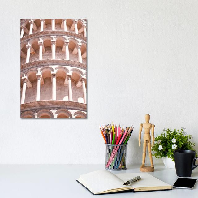 Pisa II by Magda Izzard - Wrapped Canvas Graphic Art ClassicLiving Size: 30.48cm H x 20.32cm W on Productcaster.