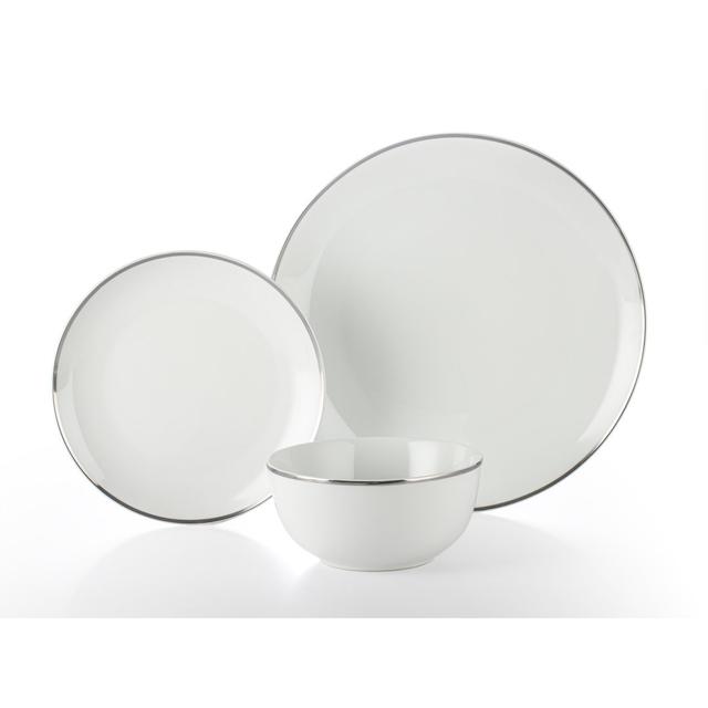 Ebern Designs Rodinna Porcelain China Dinnerware - Set of 18 Ebern Designs on Productcaster.