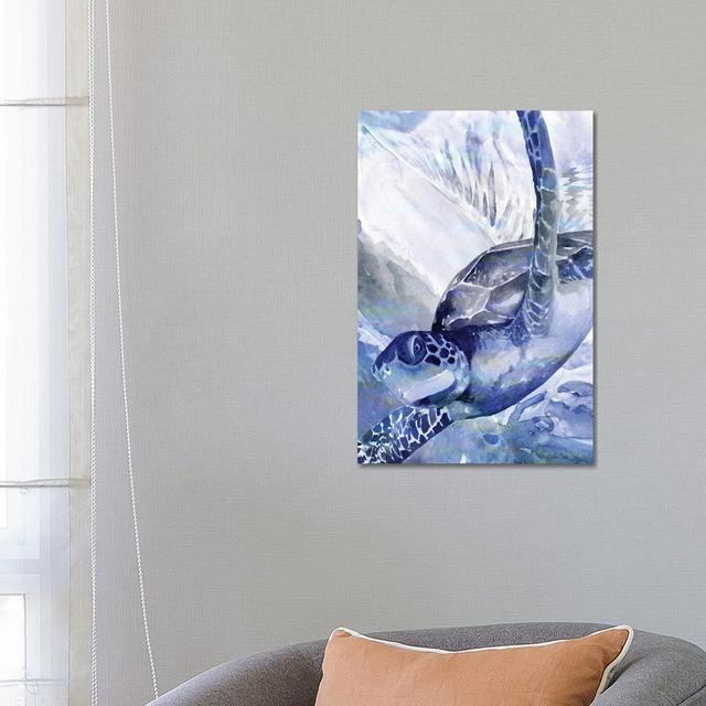 Among the Sea Grass I by Stellar Design Studio - Wrapped Canvas Art Prints Bay Isle Home Size: 66.04cm H x 45.72cm W x 3.81cm D on Productcaster.