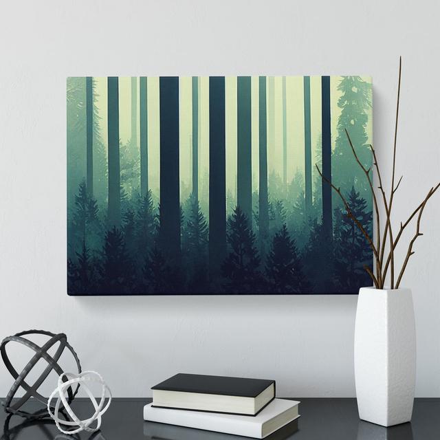 Wholesome Forest - Wrapped Canvas Graphic Art Alpen Home on Productcaster.