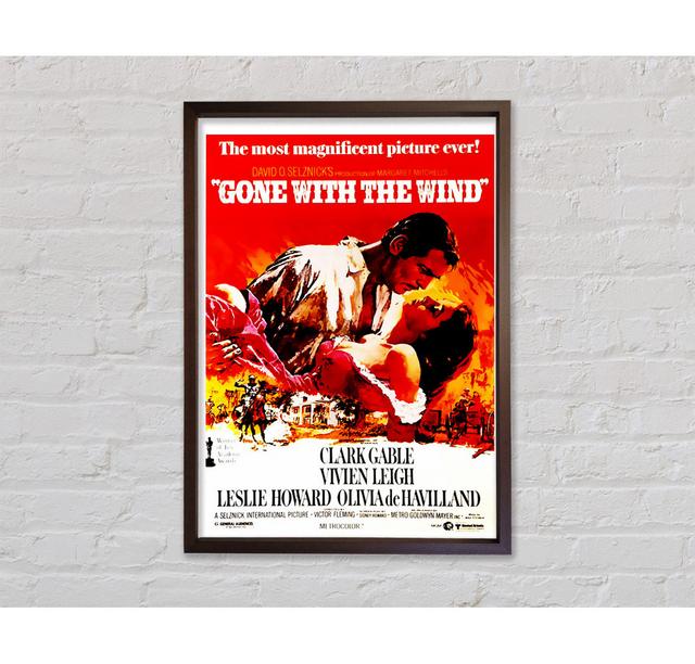 Gone With The Wind - Single Picture Frame Art Prints on Canvas Bright Star Size: 141.4cm H x 100cm W on Productcaster.