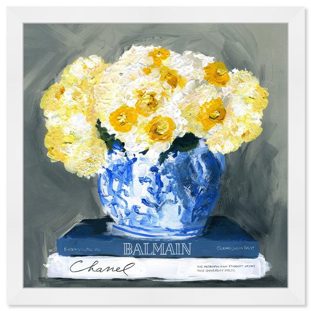 Floral And Botanical Fashion Fresh - Single Picture Frame Painting Oliver Gal Size: 50.8cm H x 50.8cm W x 3.81cm D, Frame Colour: White on Productcaster.