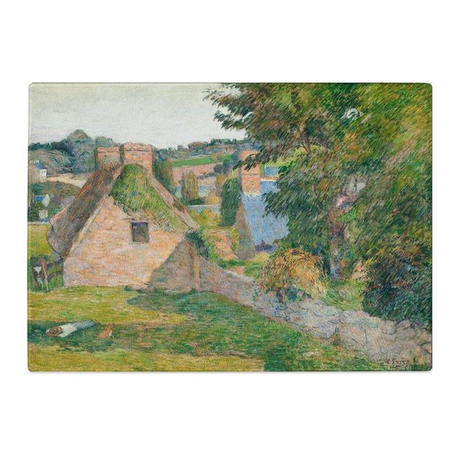 The Field of Derout-Lollichon by Paul Gauguin Chopping Board East Urban Home Size: 28.5cm W x 39cm L on Productcaster.