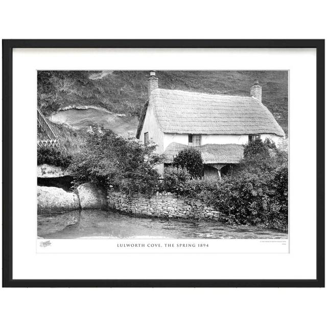 'Lulworth Cove, the Spring 1894' by Francis Frith - Picture Frame Photograph Print on Paper The Francis Frith Collection Size: 45cm H x 60cm W x 2.3cm on Productcaster.