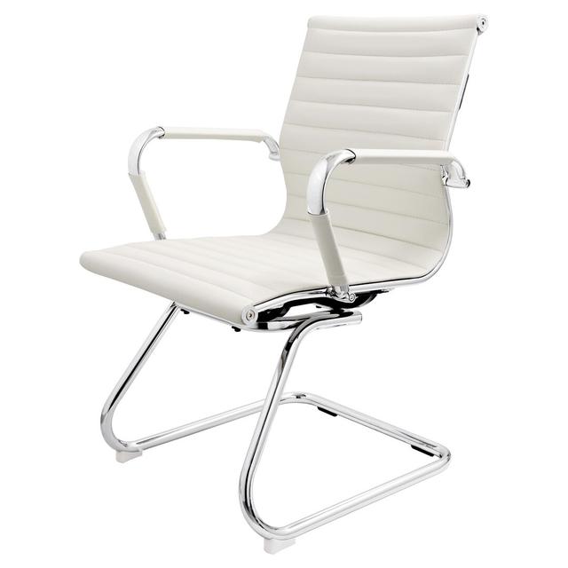 Upholstered Chair dCor design Upholstery Colour: White on Productcaster.