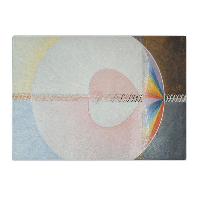 What a Human Being Is by Hilma Af Klint Chopping Board East Urban Home Size: 0.4cm H x 28.5cm W x 39cm L on Productcaster.