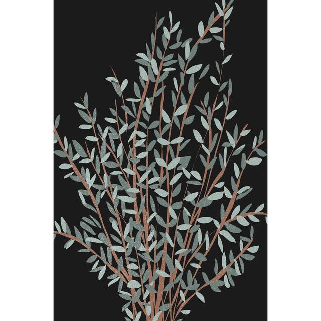 Gunni Eucalyptus I by Melissa Wang - Wrapped Canvas Painting Marlow Home Co. Size: 76cm H x 51cm W x 3.8cm D on Productcaster.