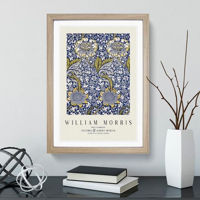 Kennet Vol.1 by William Morris - Picture Frame Art Prints East Urban Home Frame Option: Oak Framed, Size: 65cm H x 48cm W x 2cm D on Productcaster.