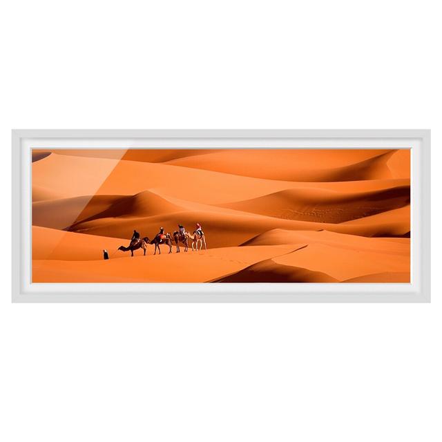 Namib Desert - Picture Frame Photograph Latitude Vive Size: 30cm H x 75cm W x 2cm D, Frame Option: White Framed on Productcaster.