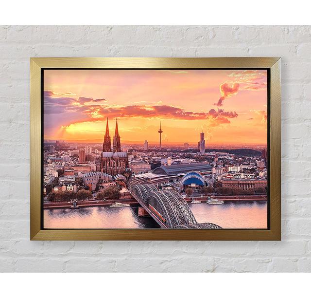 Cologne City - Single Picture Frame Art Prints Bright Star Size: 84.1cm H x 118.9cm W on Productcaster.