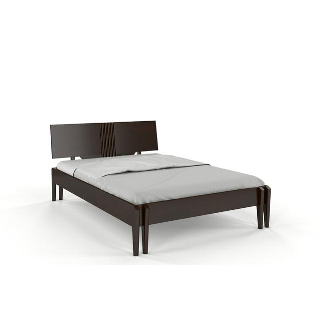 Eng Bed Frame Corrigan Studio Colour: Palisander, Size: Small Double (4') on Productcaster.