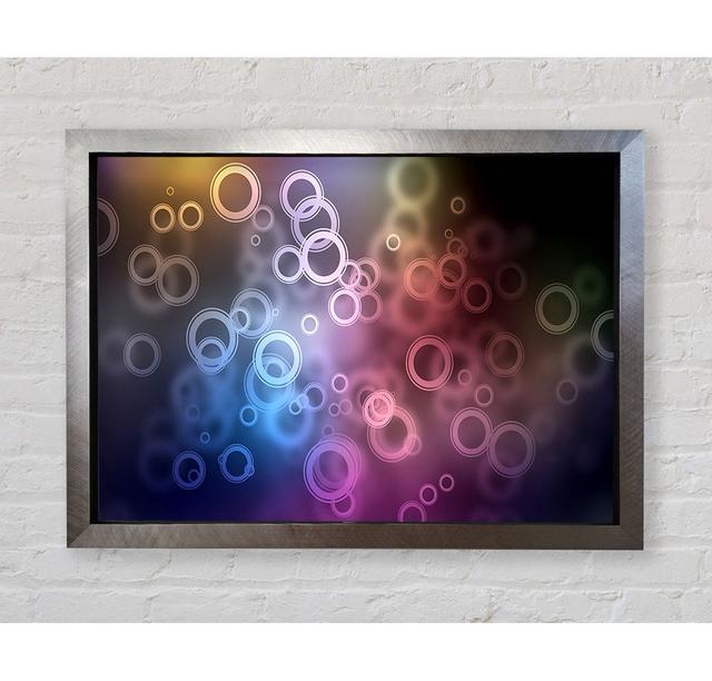 Abstract Circle Art - Print Bright Star Size: 84.1cm H x 118.9cm W x 3.4cm D on Productcaster.