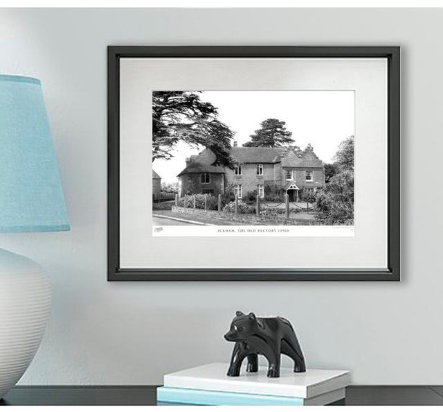 'Ickham, the Old Rectory C1960' by Francis Frith - Picture Frame Photograph Print on Paper The Francis Frith Collection Size: 40cm H x 50cm W x 2.3cm on Productcaster.