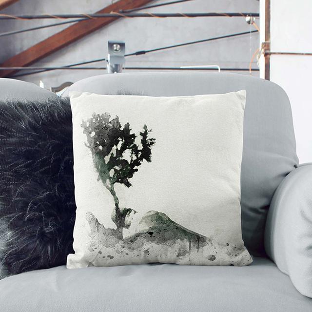 Growing Bonsai Tree Cushion with Filling East Urban Home Size: 40cm H x 40cm W x 15cm D, Backing Colour: White on Productcaster.