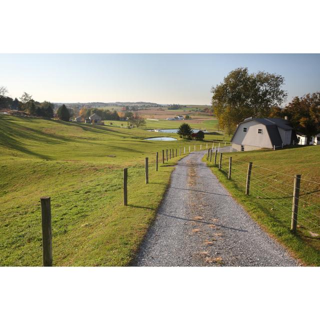 Landstraße von Tongshan - Druck auf Leinwand ohne Rahmen ModernMoments Größe: 60 cm H x 90 cm B on Productcaster.