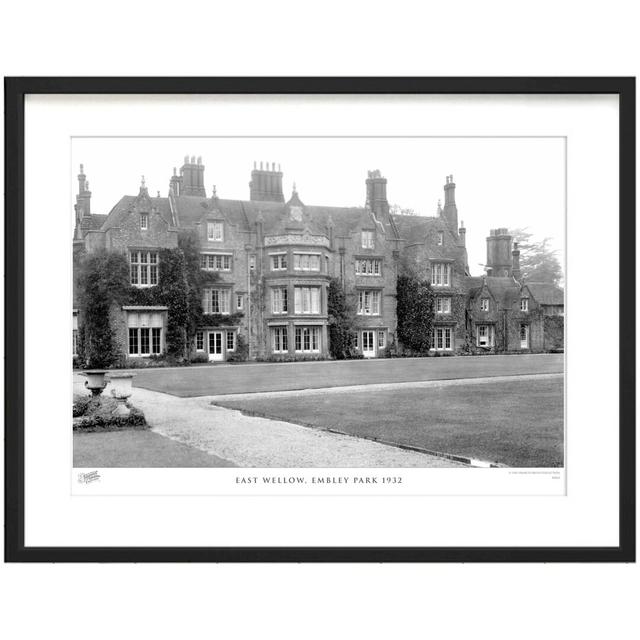 East Wellow, Embley Park 1932 by Francis Frith - Single Picture Frame Print The Francis Frith Collection Size: 60cm H x 80cm W x 2.3cm D on Productcaster.