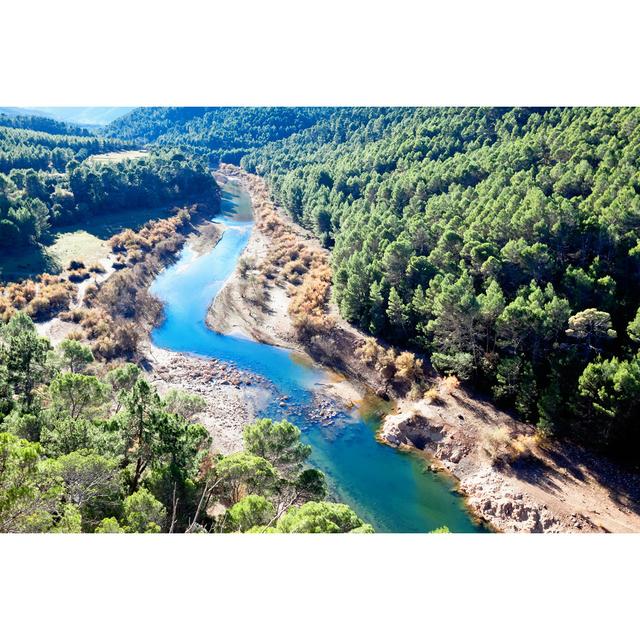 Guadalquivir River by Mmeee - Wrapped Canvas Photograph Alpen Home Size: 20cm H x 30cm W on Productcaster.