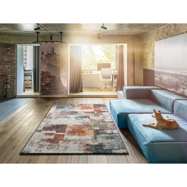 Averick Tufted Brown/Grey/Blue Rug 17 Stories Rug Size: Rectangle 160 x 230cm on Productcaster.