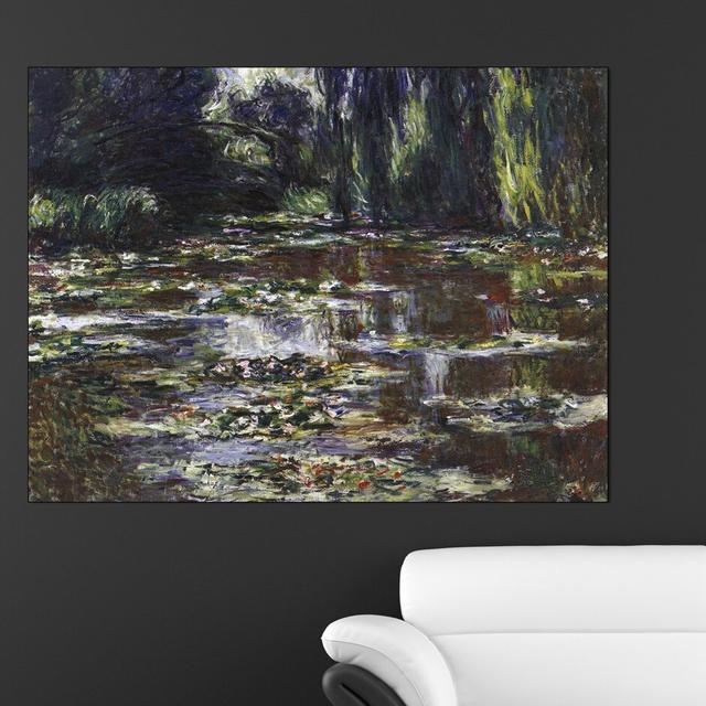 'Water Lilies, Water Landscape III' by Claude Monet Painting Print Astoria Grand Size: 90cm H x 120cm W x 1.8cm D on Productcaster.