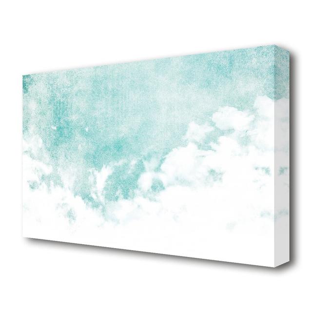 'Perfect Cloud Formation' Painting Print on Canvas East Urban Home Size: 66 cm H x 101.6 cm W on Productcaster.