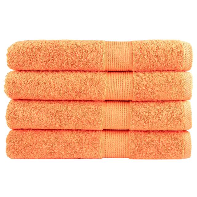 Aremy 100% Cotton Bath Towels - Set of 4 (Set of 4) Latitude Run Size: 200cm L x 100cm W, Colour: Multi-coloured on Productcaster.