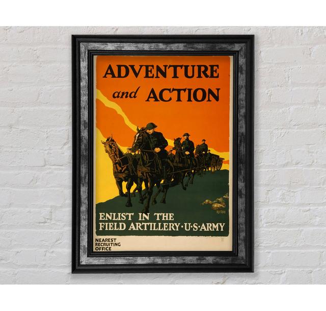 Adventure And Action - Single Picture Frame Art Prints Bright Star Size: 42cm H x 59.7cm W x 8cm D on Productcaster.