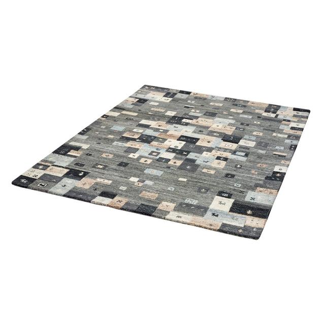 Millbury Hand Tufted Wool Grey/Beige Rug Union Rustic Rug Size: Rectangle 160 x 230cm on Productcaster.