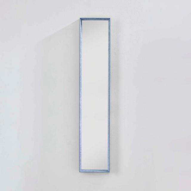 Nakira Mirror Ebern Designs Finish: Blue, Size: 150cm x 30cm on Productcaster.