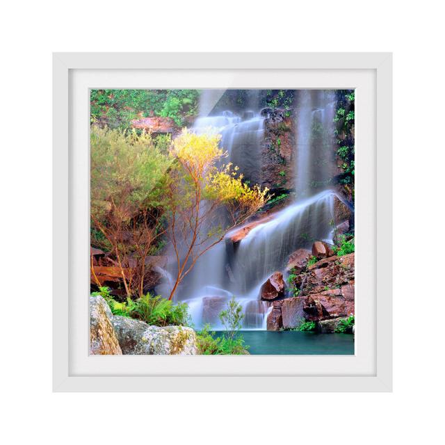 Summer Fairytale - Picture Frame Photograph Union Rustic Frame Option: White Framed, Size: 70cm H x 70cm W x 2cm D on Productcaster.