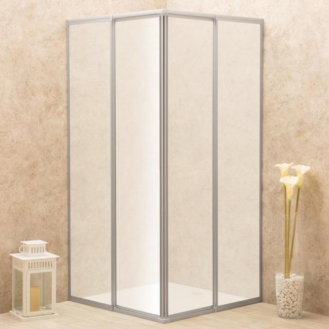 Heines Adjustable Rectangular Shower Enclosure Belfry Bathroom Size: 185cm H x 70cm W x 82cm D on Productcaster.