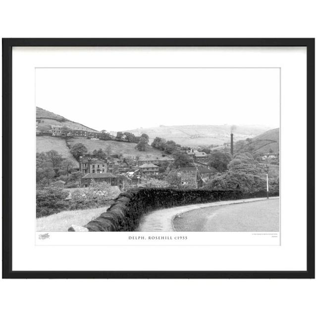 Delph, Rosehill C1955 by Francis Frith - Single Picture Frame Print The Francis Frith Collection Size: 45cm H x 60cm W x 2.3cm D on Productcaster.