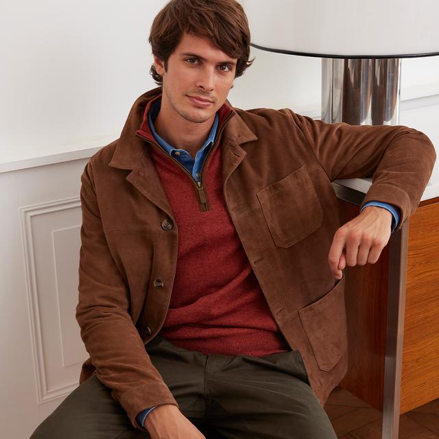 Bexley Chaqueta de cuero de hombre - Habana - L on Productcaster.