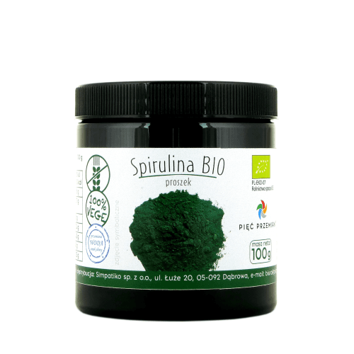 Pięć Przemian Spirulina Bio proszek 100 g on Productcaster.