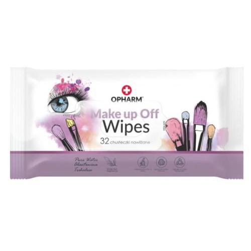 Opharm MAKE UP OFF WIPES 32 SZT. on Productcaster.