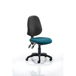 Eclipse II Lever Task Operator Office Chair Kingfisher Green Seat , HuntOffice.co.uk on Productcaster.