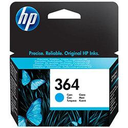 HP 364 - 3 ml - Cyan - Deskjet 35XX; Photosmart 55XX, 65XX, 7510 C311, B110 on Productcaster.