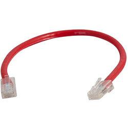 Cat5e Non-Booted Unshielded Patch Cable 50cm Red RJ-45 to RJ-45 on Productcaster.