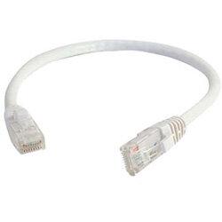 C2G Cat6 Booted Unshielded (UTP) Network Patch Cable - Patch cable - RJ-45 (M) to RJ-45 (M) - 10 m - UTP - CAT 6 - molded, snagless, stranded - white  on Productcaster.