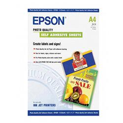 Epson Photo Quality Self Adhesive Sheets - A4 - 167 gsm - 10 sheets - for Expression Home' , ''HuntOffice.ie' on Productcaster.