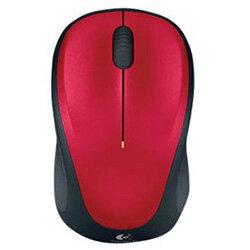 Logitech M235 - Mouse - optical - wireless - 2.4 GHz - USB wireless receiver - red , HuntOffice.ie on Productcaster.